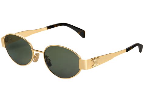 4s235cmlb.35sg celine|TRIOMPHE METAL 01 SUNGLASSES IN METAL.